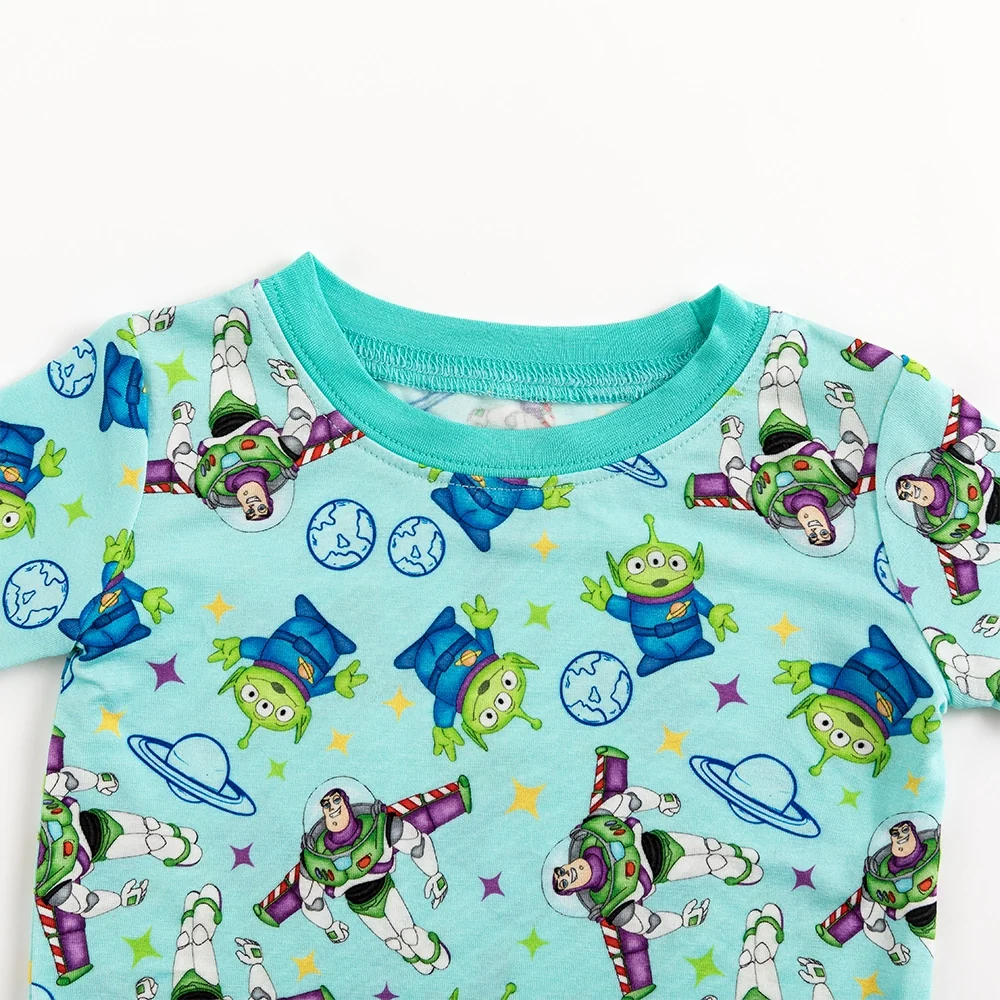 Toy Club Planet Kids Bamboo Two-Piece Pajama Set