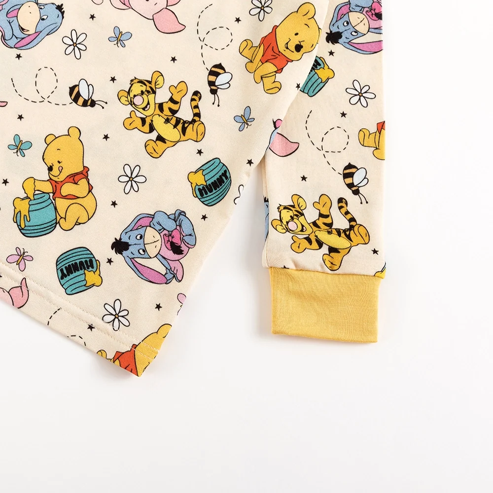 Little Bear Bee Pig Kids Bamboo Two-Piece Pajama Set