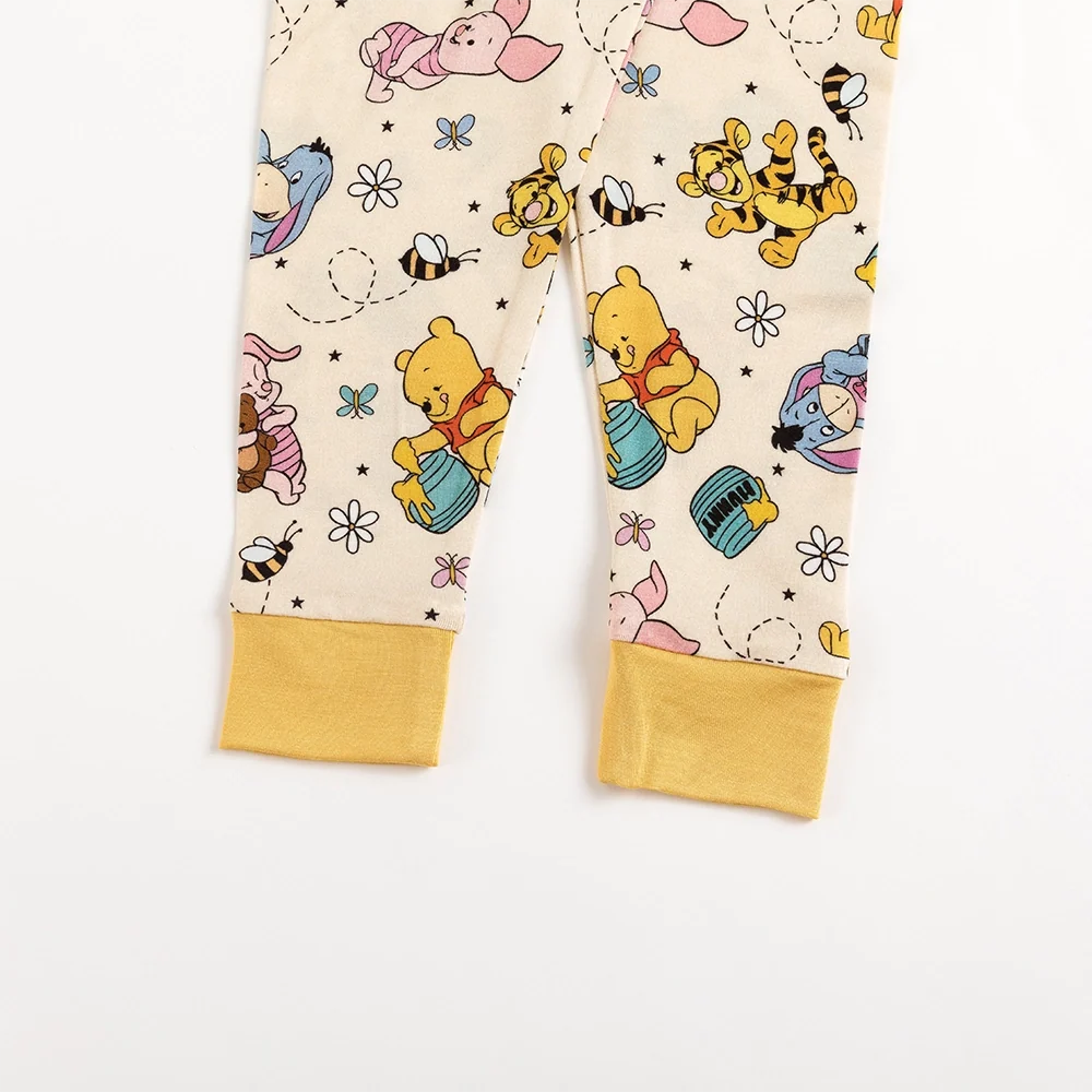 Little Bear Bee Pig Kids Bamboo Two-Piece Pajama Set
