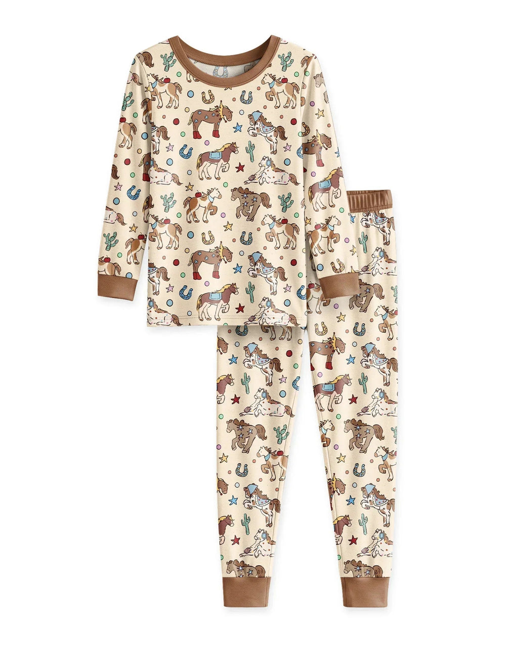 Lil' Buckaroo Bamboo Two Piece Long Sleeve Pajama Set