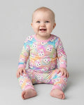 Kawaii Sprinkle Pastry Bamboo Two Piece Long Sleeve Pajama Set
