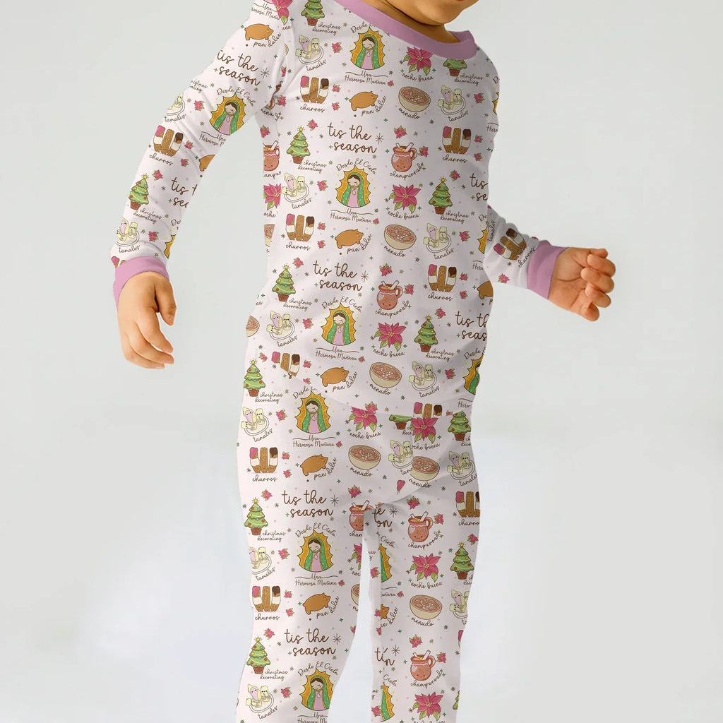 Our Lady of Guadalupe Bamboo Two Piece Long Sleeve Pajama Set