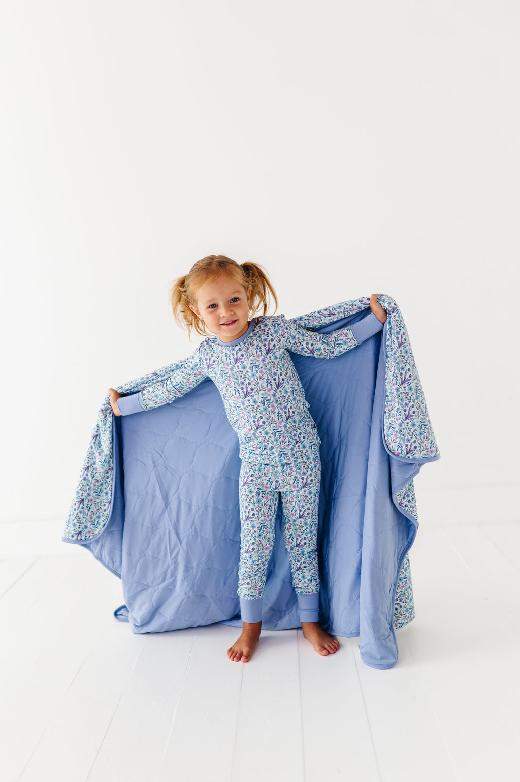 TWO PIECE JAMMIES - LAVENDER LOVE