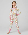 Preppy Back to School Bamboo Two Piece Long Sleeve Pajama Set