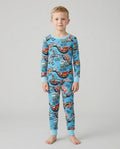 Zoom Zoom Beep Beep Bamboo Two Piece Long Sleeve Pajama Set