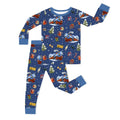 Christmas Snowy Train Adventure and Gift Kids Two-Piece Pajama Set