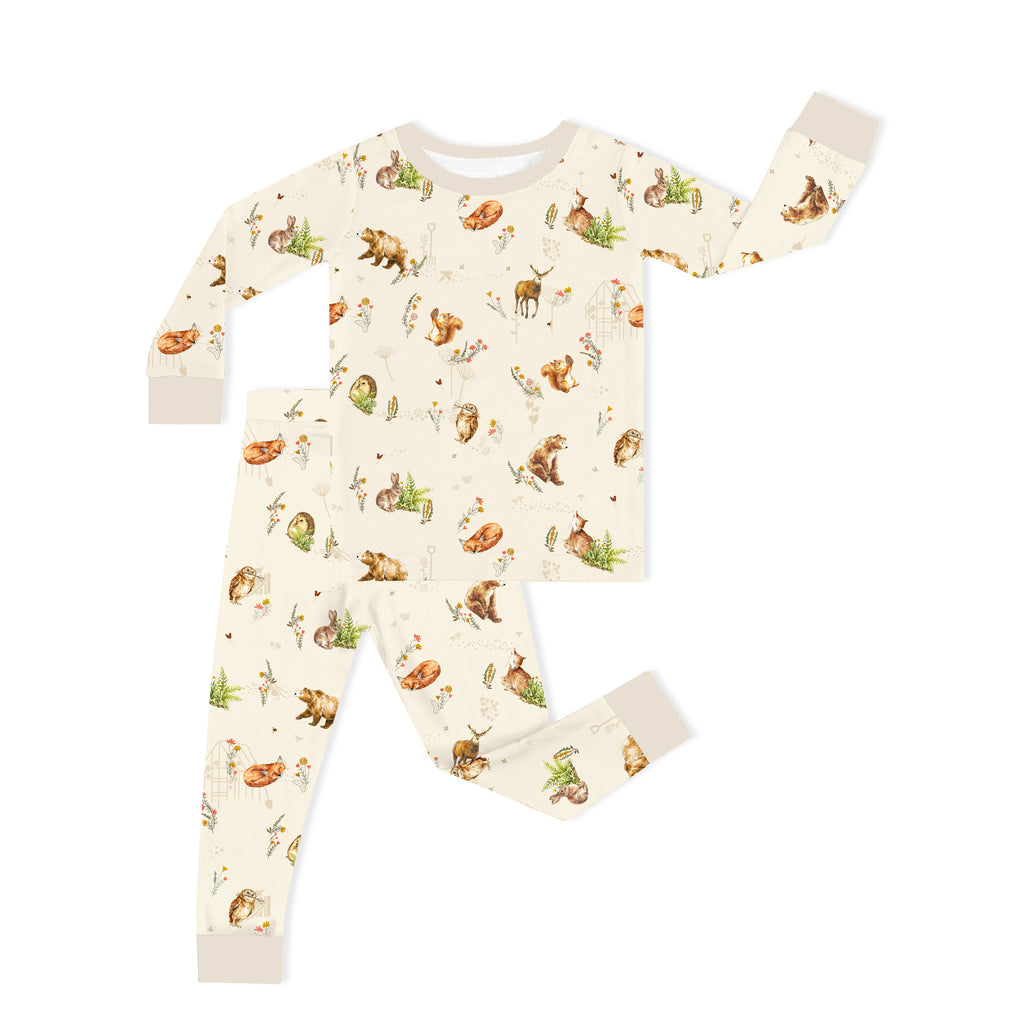 Farmyard Friends Woodland Journey Kids Two-Piece Pajama Set