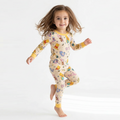 Little Bear Bee Pig Kids Bamboo Two-Piece Pajama Set