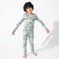 Long Sleeve Pajama Set - Minecraft Overworld Dreams