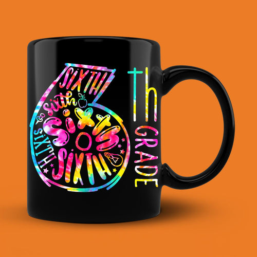 6th Grade Hello Sixth Grade Squad Back To School Mug