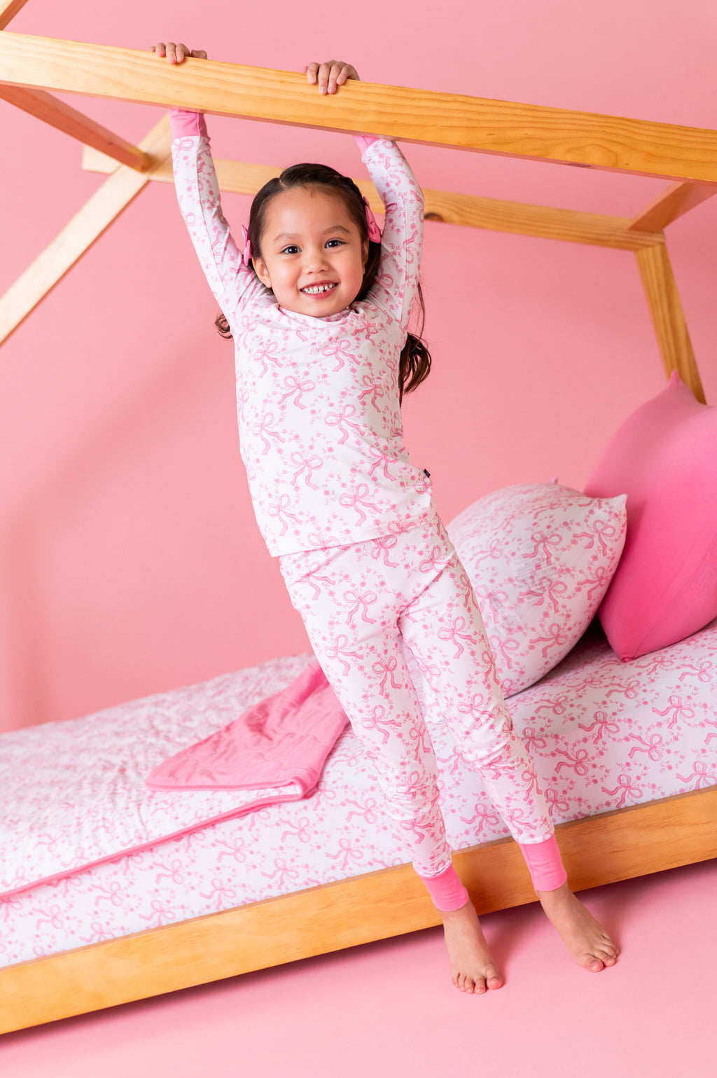 Two Piece Jammies- LOVELACE BOWS