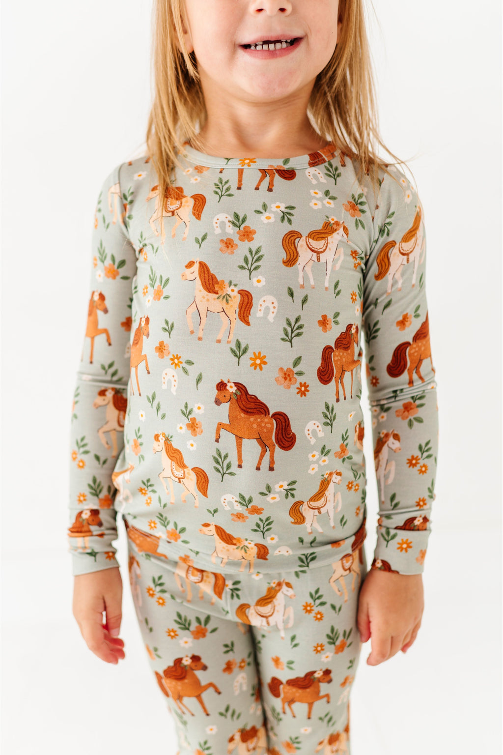 Pajama Set - Horsin' Around