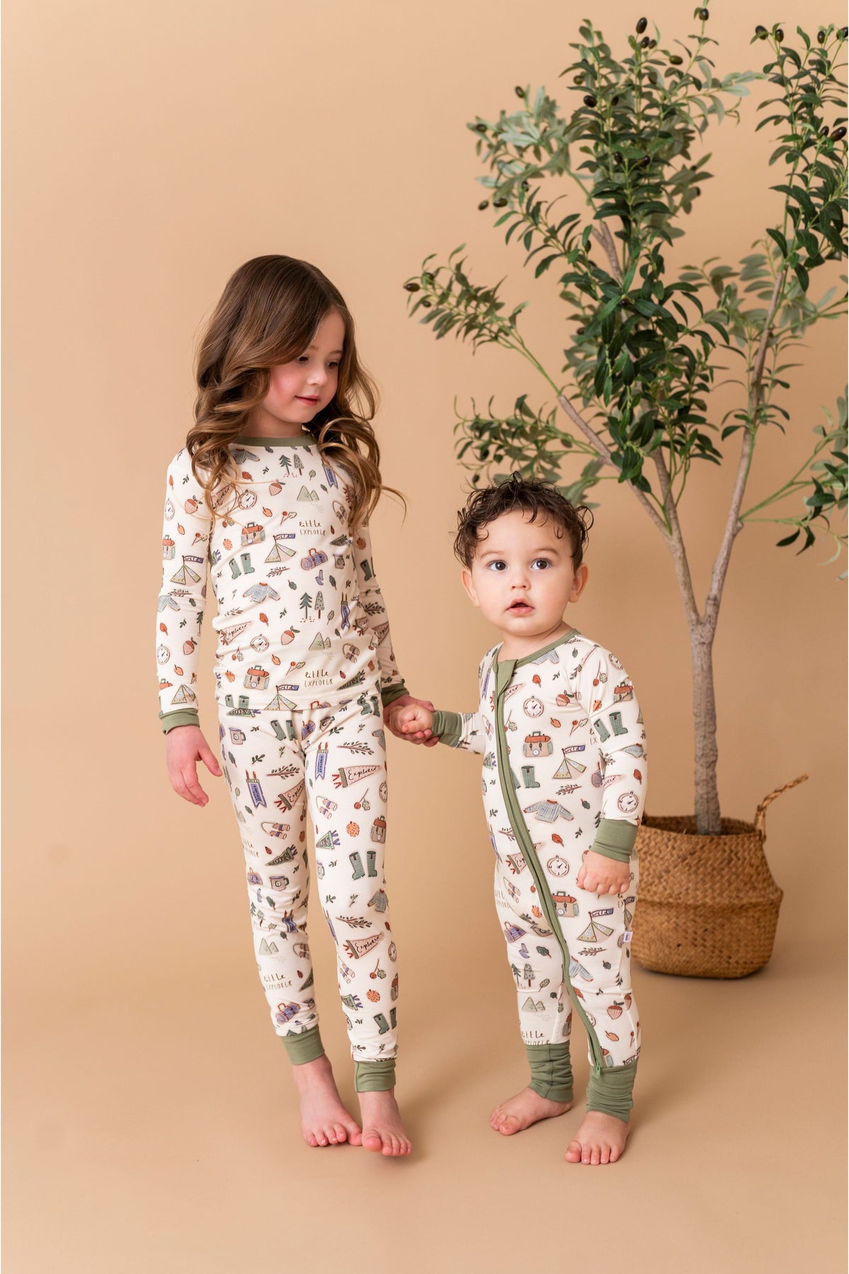 Bamboo Pajama Set - Little Explorer