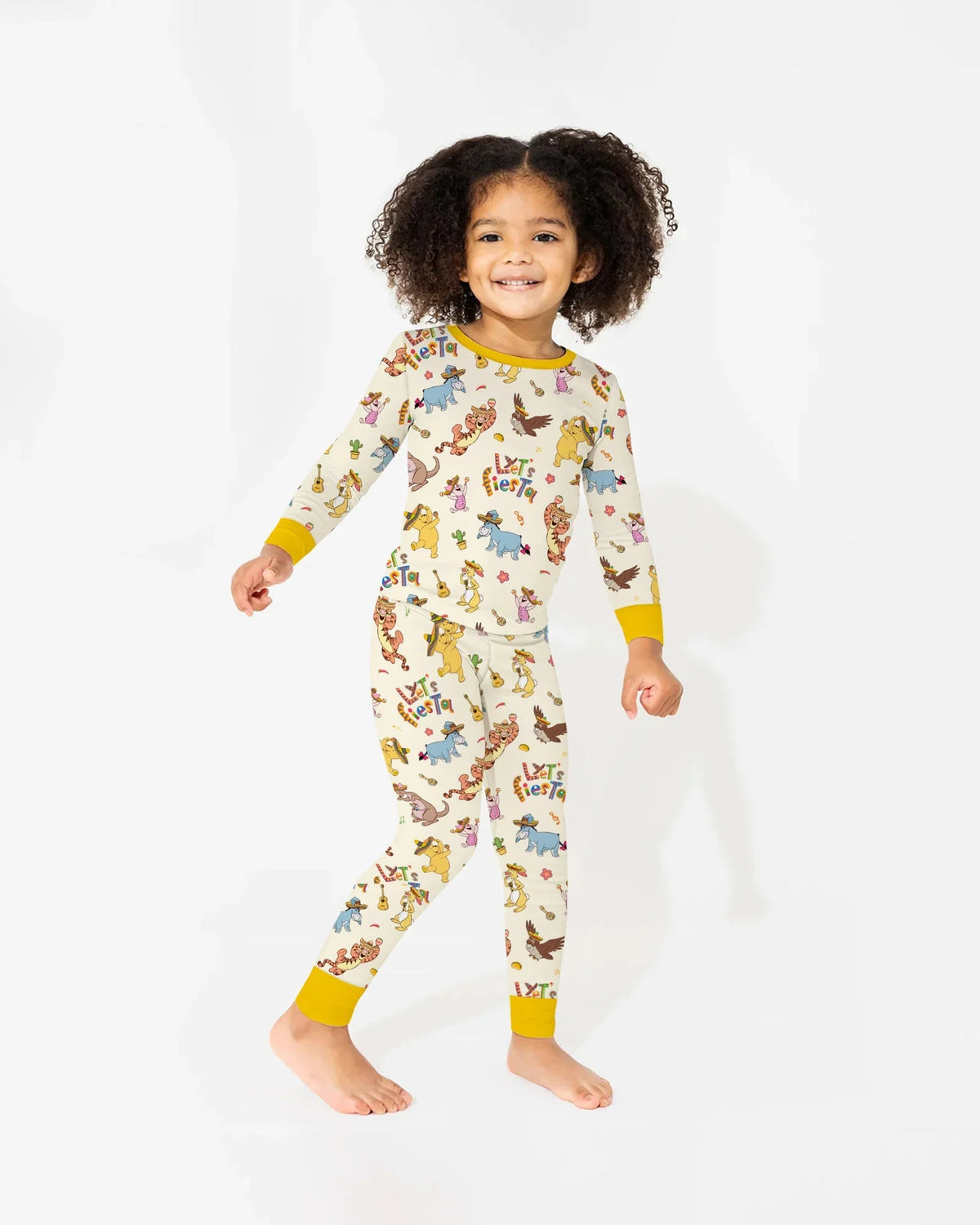 Let's Fiesta Bamboo Two Piece Long Sleeve Pajama Set