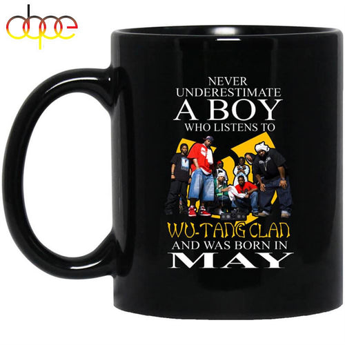 A Boy Who Listens To Wu-Tang Clan And Was Born In May Mug