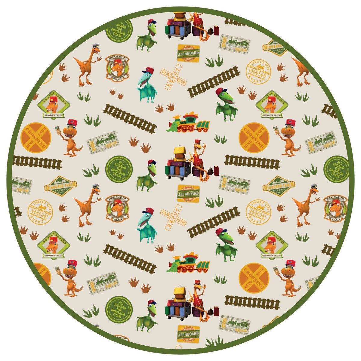All Aboard the Dinosaur Train™ Bamboo Long Sleeve Kids Pajama Pants Set