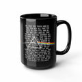 All That You Touch And You See Pink Floyd Eclipse Lyrics Black Mug