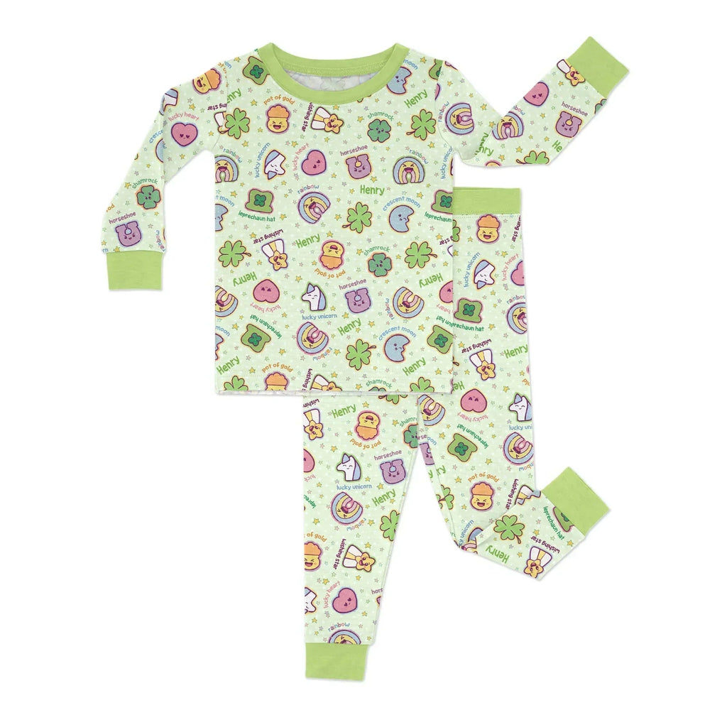 Lucky Charm Bamboo Two Piece Long Sleeve Pajama Set