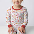 Crawfish Boil Bamboo Two Piece Long Sleeve Pajama Set