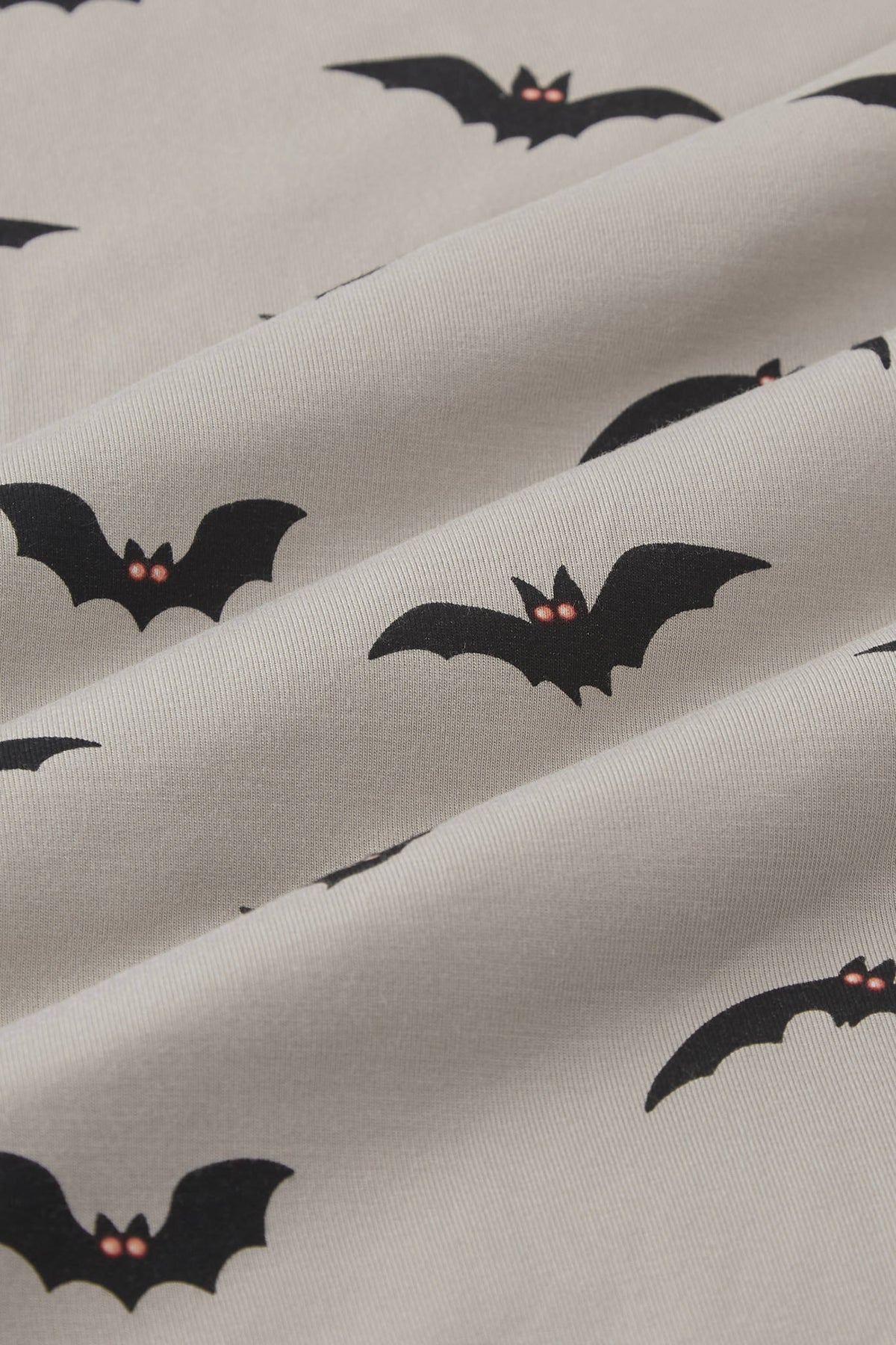 Long Sleeve Pajamas in Bats