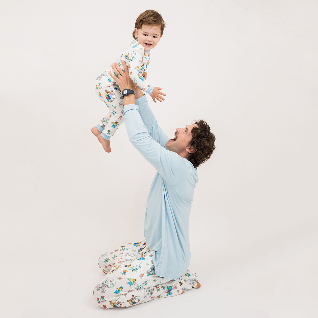 Berenstain Bears® Snow Day Bamboo Long Sleeve Kids Pajama Pants Set