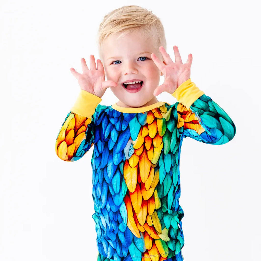 Azul the Parrot Pajama Set