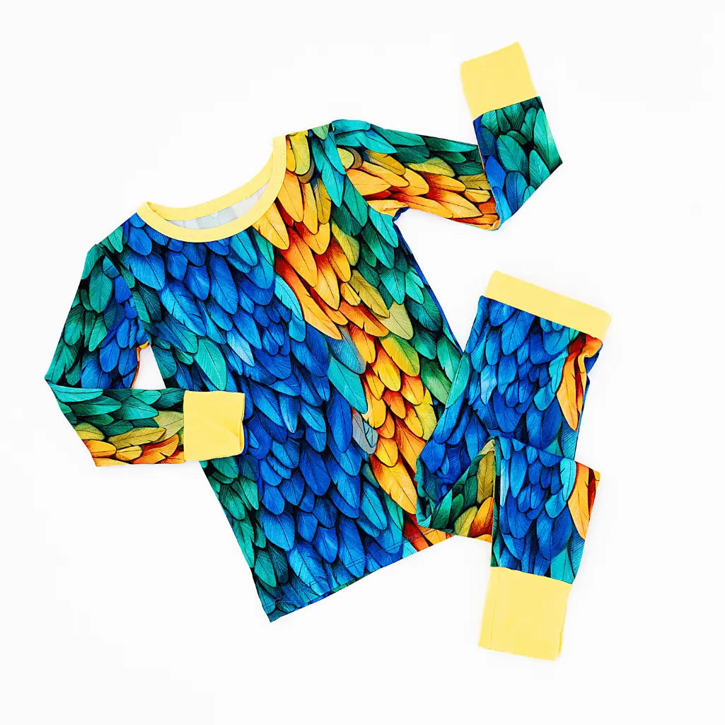 Azul the Parrot Pajama Set