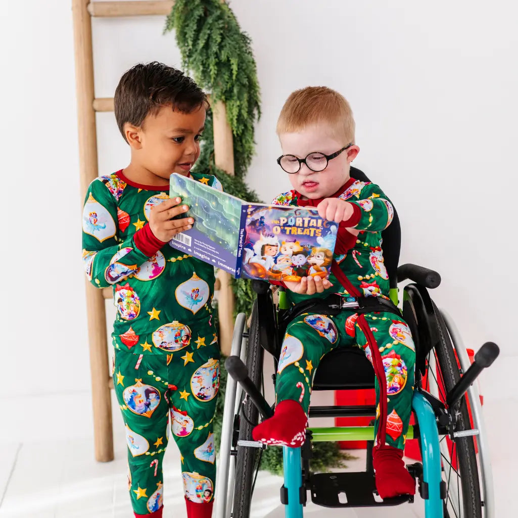 Christmas Ornaments Pajama Set
