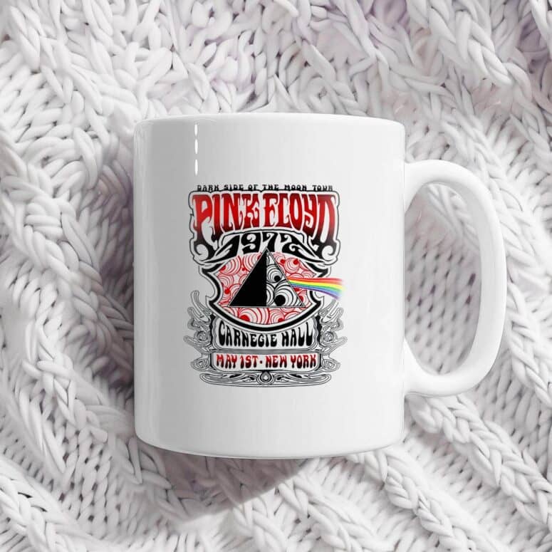 Dark Side Of The Moon Tour Carnegie Hall New York 1972 Mug