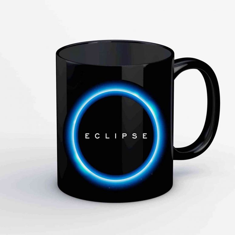 Eclipse Blue Dark Side Of The Moon Pink Floyd Mug