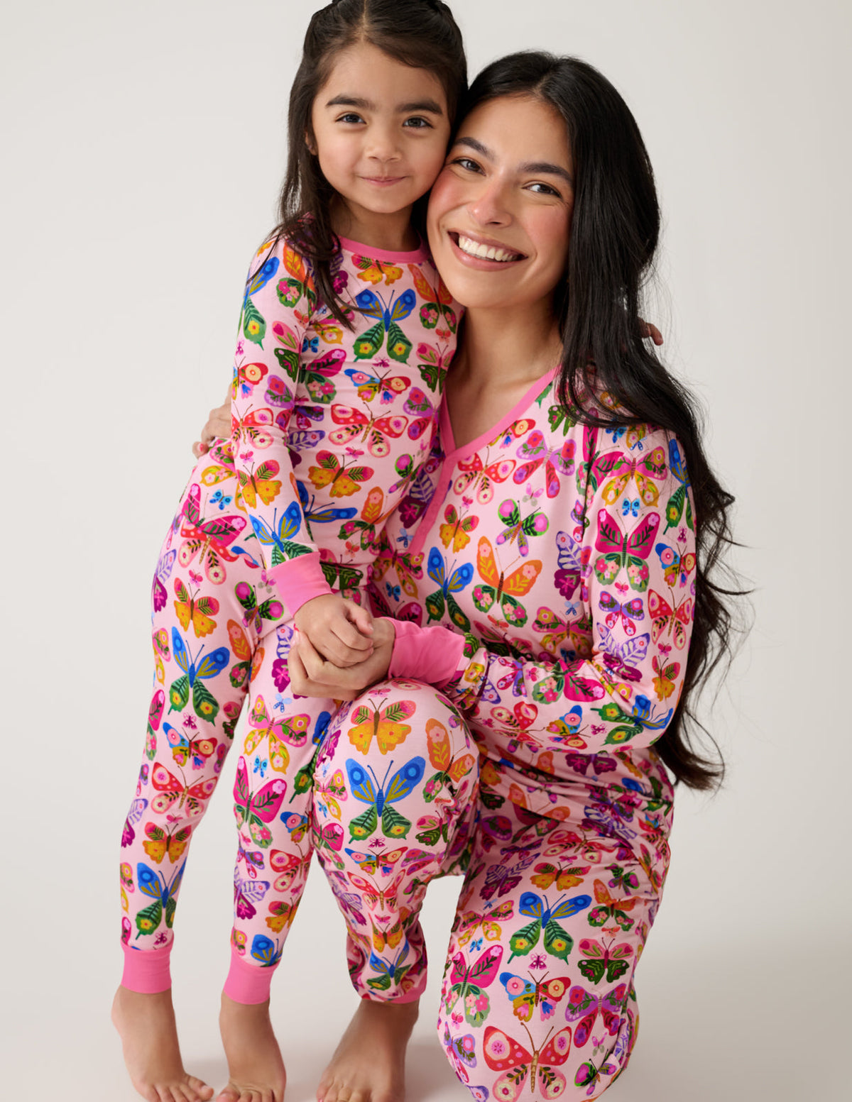 Flutter Garden Two-Piece Pajama Set