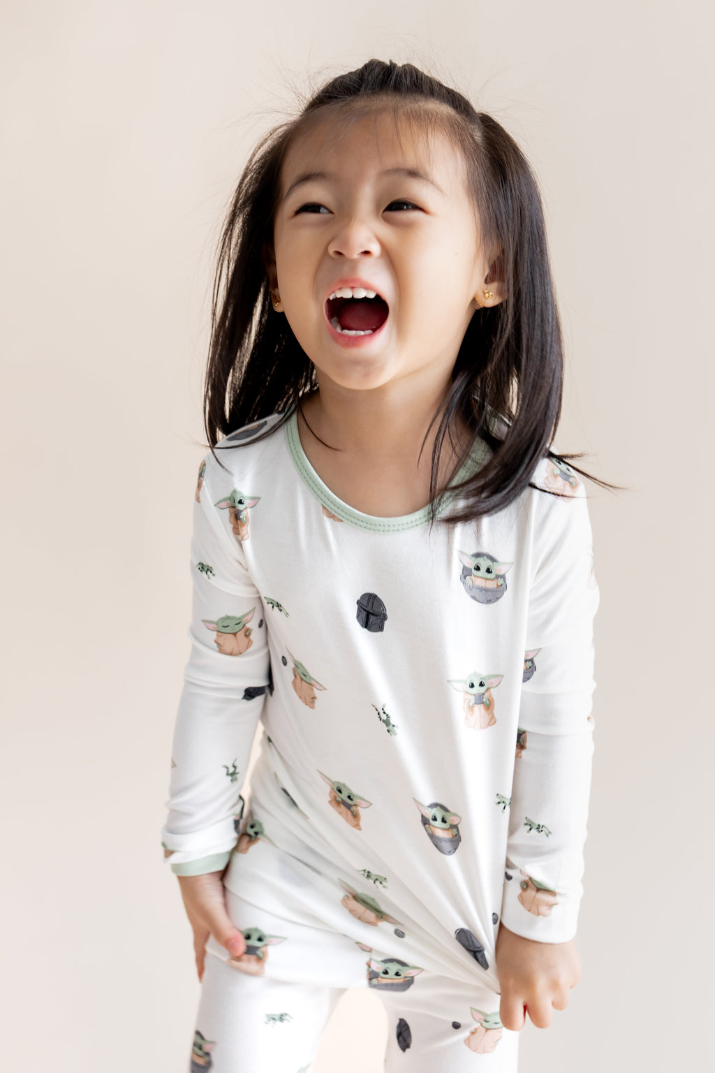 Long Sleeve Pajamas in Grogu™