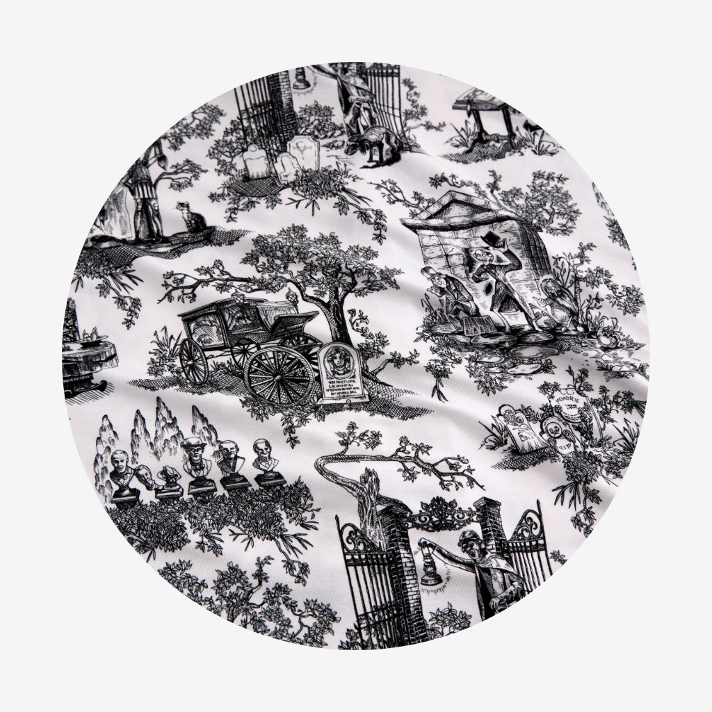 Disney The Haunted Mansion Toile Classic Pajama Set