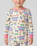 Daddy's Got A Friend In Me Bamboo Two Piece Long Sleeve Pajama Set