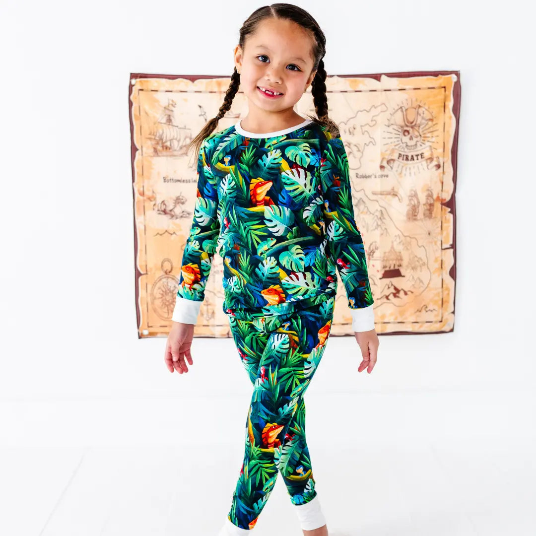 Scales the Iguana Pajama Set