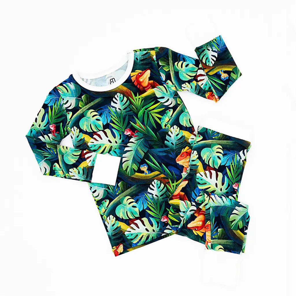 Scales the Iguana Pajama Set