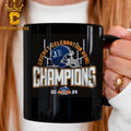 Jackson State Tigers Football Champions Cricket Celebration Bowl 2024 Helmet Ceramic Mug Cup