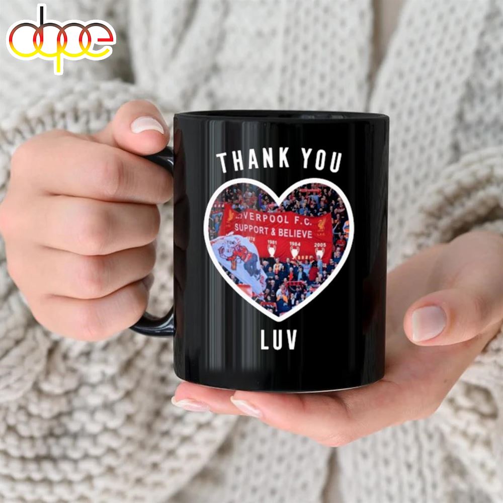 Jurgen Klopp Thank You Luv I'll Never Walk Alone Again 2024 Mug