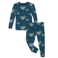 Long Sleeve Pajama Set - Peacock Puffer Family