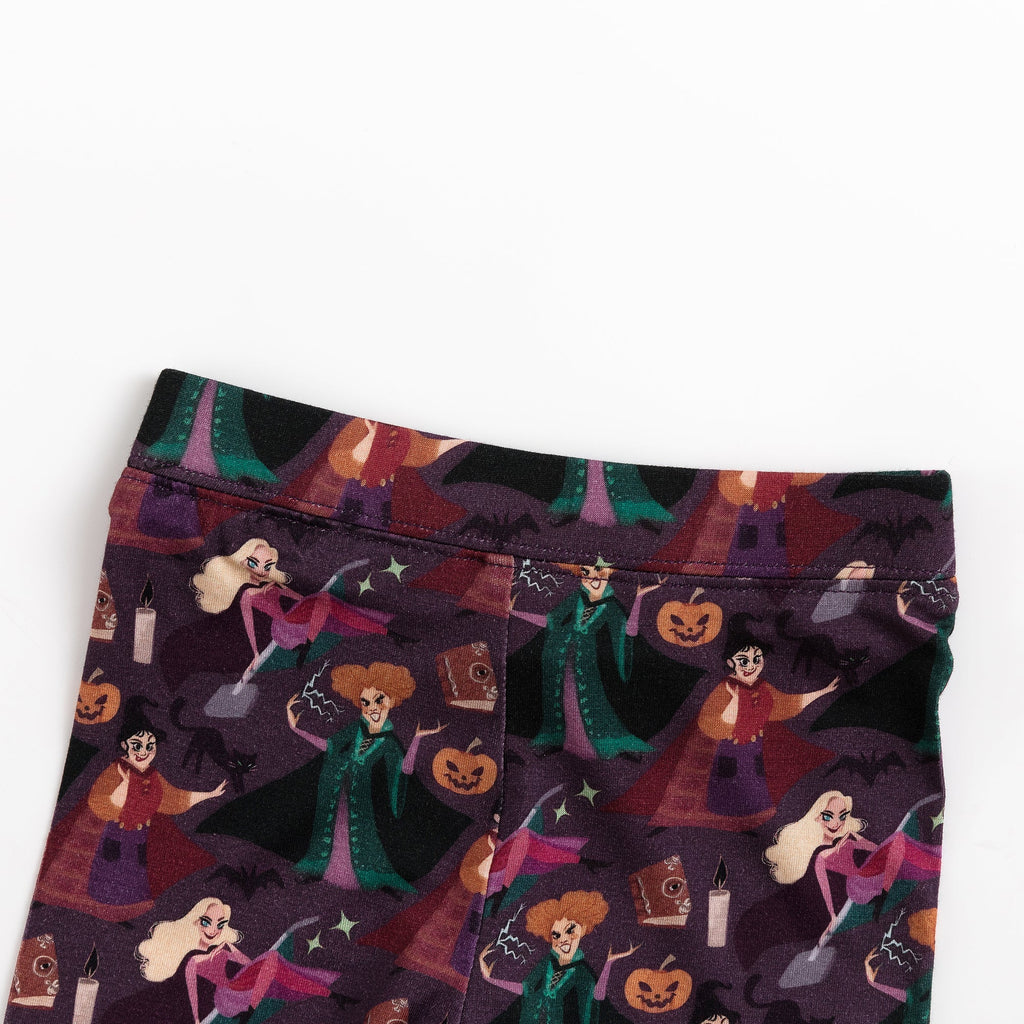 Halloween Crazy Witch Bamboo Two-Piece Long Sleeve Pajama Set