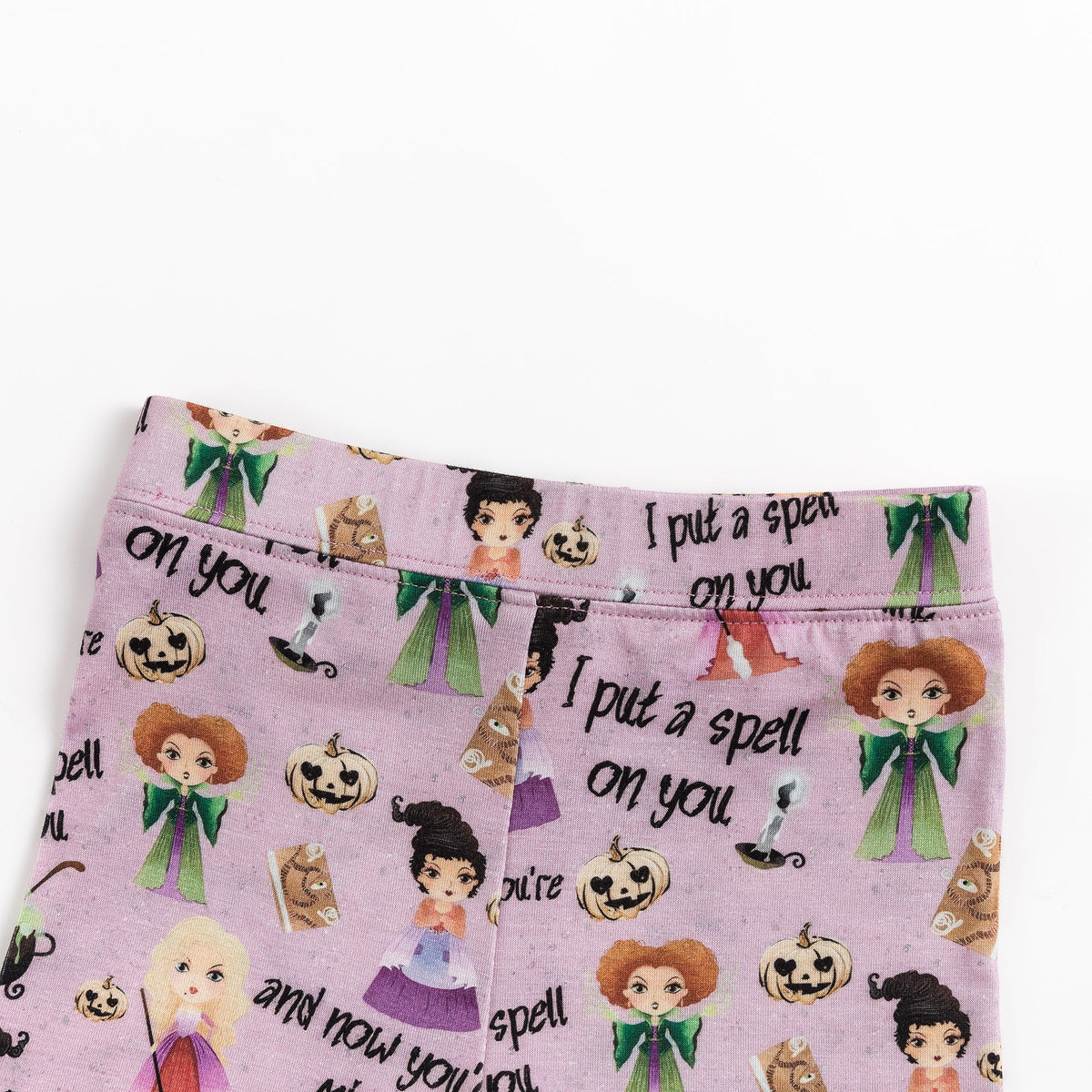 Halloween Three Crazy Witch 2 Piece Bamboo Kids Pajama Sets