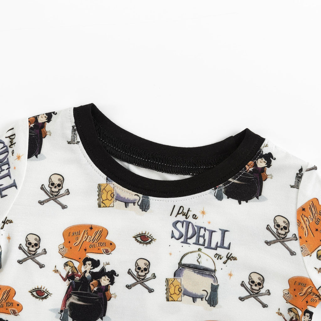 Halloween Witch Magic Potion Bamboo Long Sleeve Pajama Set