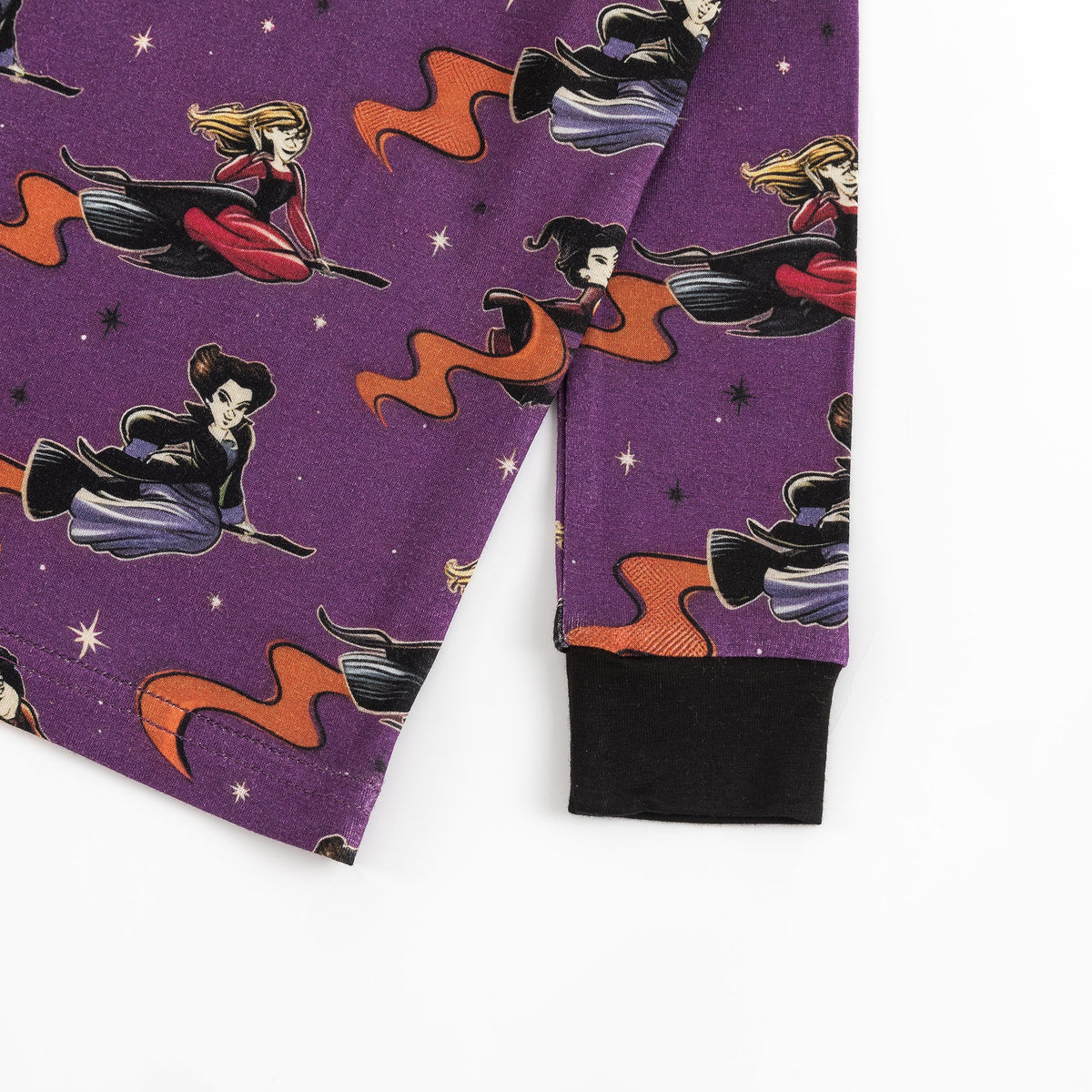 Halloween Witch Bamboo Two-Piece Long Sleeve Pajama Set