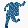 Castles Two-Piece Bamboo Long Sleeve Pajamas Set