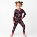 Halloween Crazy Witch Bamboo Two-Piece Long Sleeve Pajama Set