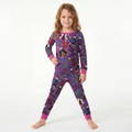 Halloween Classic Cartoon Characters Bamboo Two-Piece Long Sleeve Pajama Set