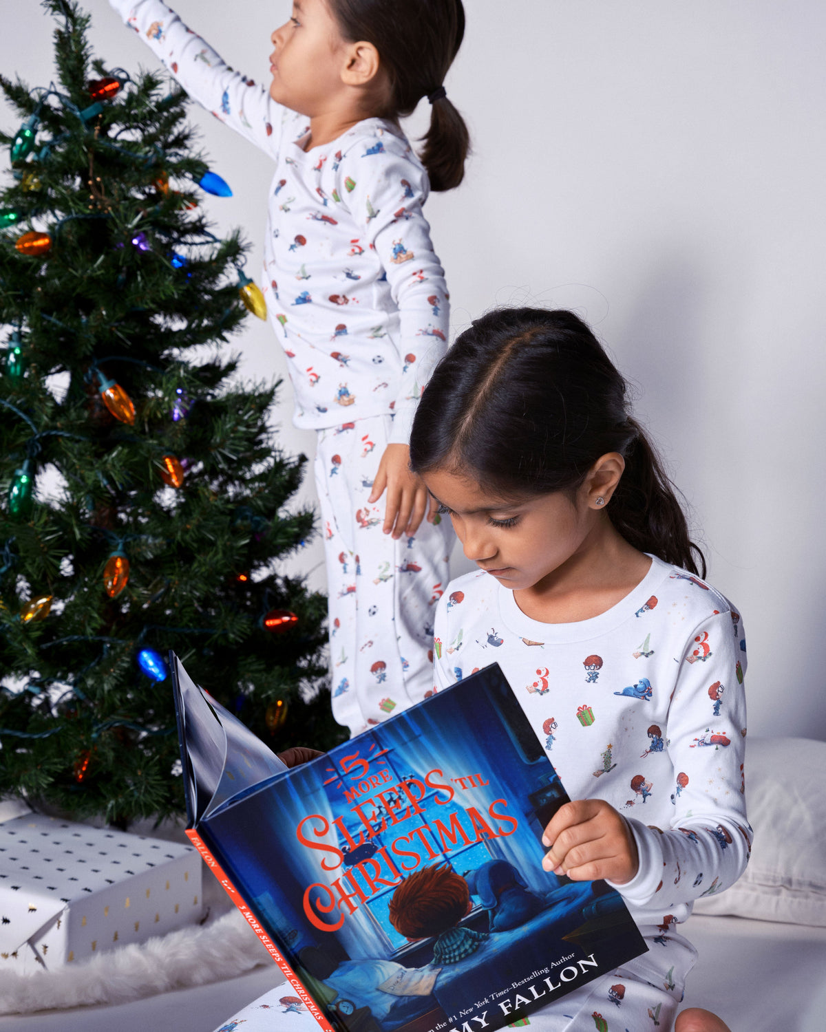 The Organic Long Sleeve Pajama Set [5 More Sleeps 'til Christmas]