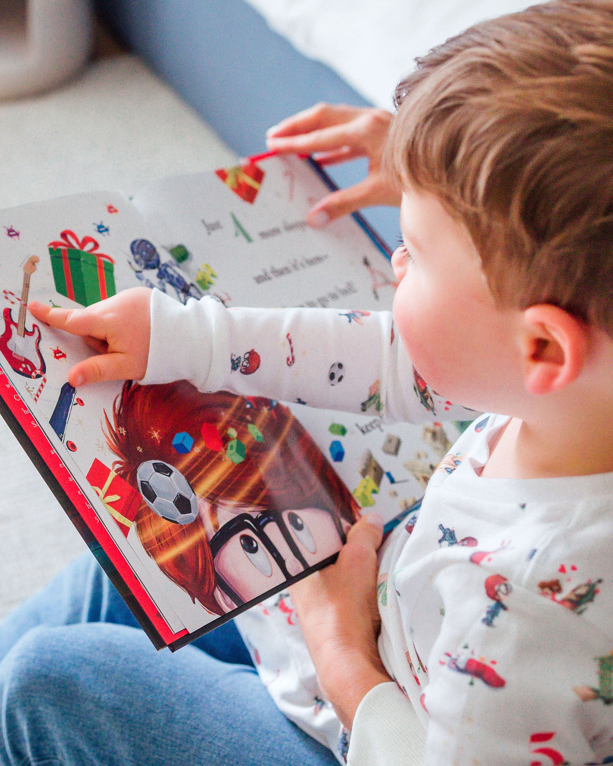The Organic Long Sleeve Pajama Set [5 More Sleeps 'til Christmas]