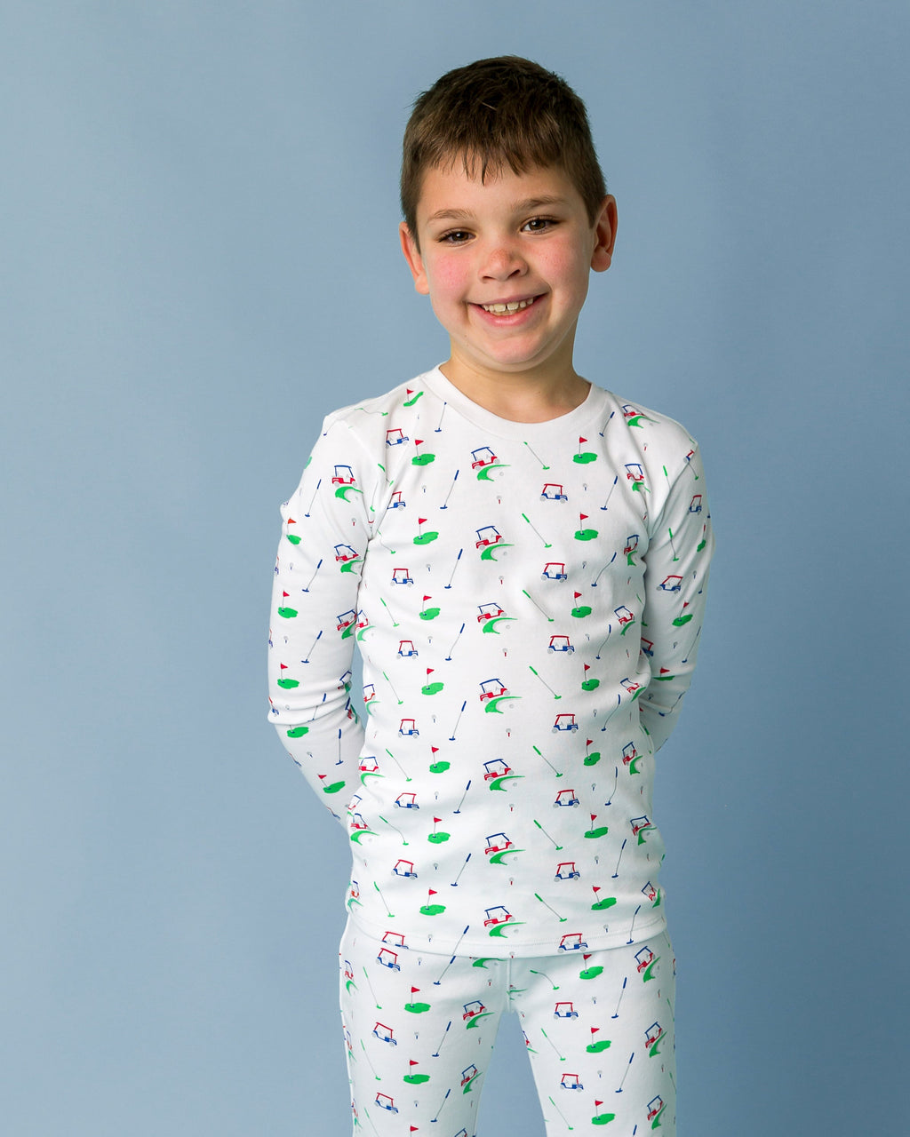 The Organic Long Sleeve Pajama Set [Par Tee]