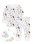 The Organic Long Sleeve Pajama Set [Cat Nap]